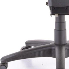 Homeroots Green Fabric Seat Swivel Adjustable Conference Chair Fabric Back Plastic Frame 372409