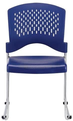 Homeroots Set Of Four Black Swivel Adjustable Task Chair Plastic Back Plastic Frame 372438