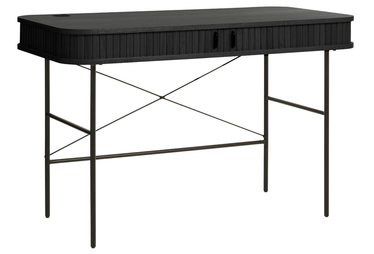 Unique Nola Desk 47x24" Black Oak NOLA-4627
