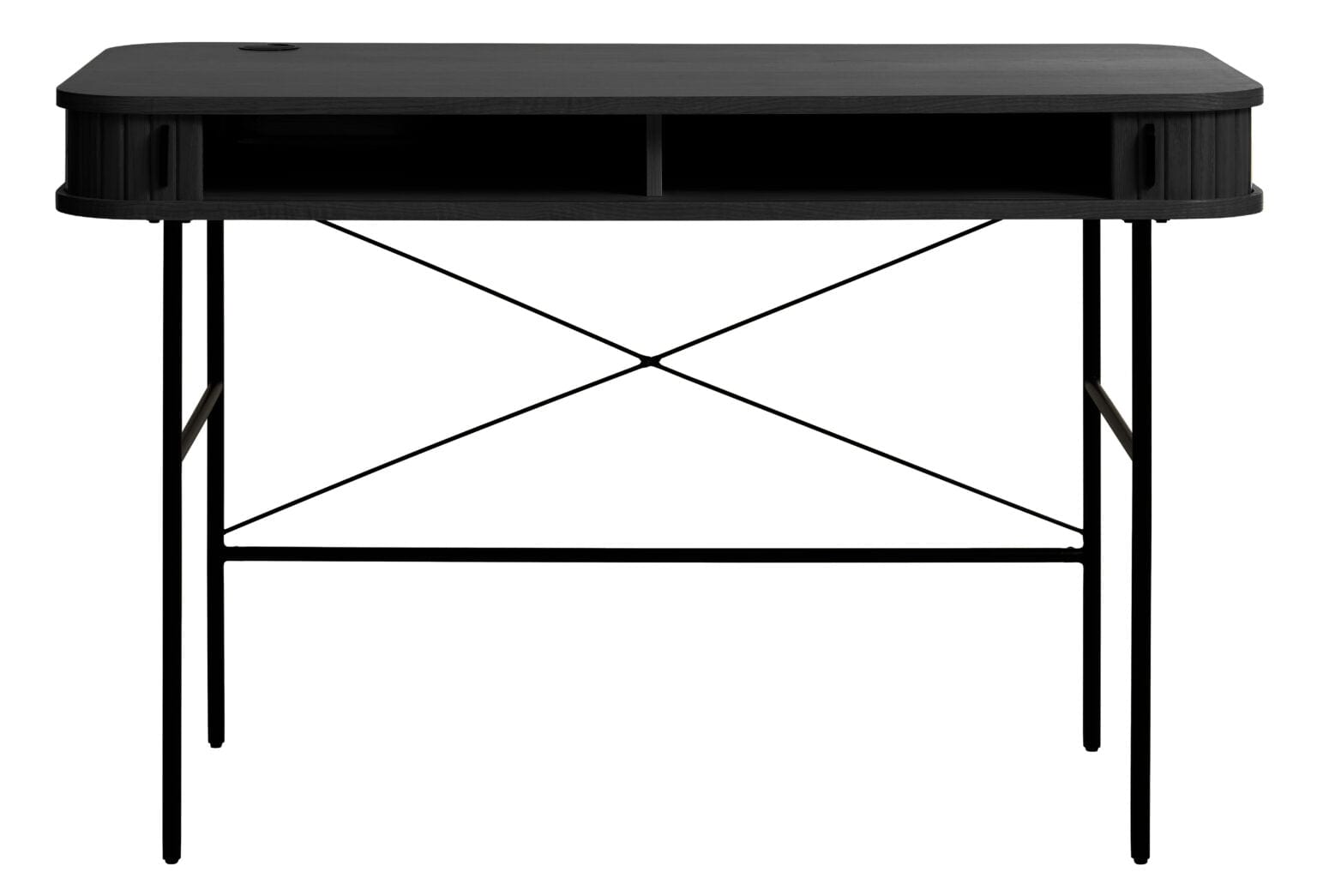 Unique Nola Desk 47x24" Black Oak NOLA-4627