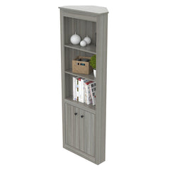 Inval America Corner Bookshelf BE-10704 - My Home Office Store