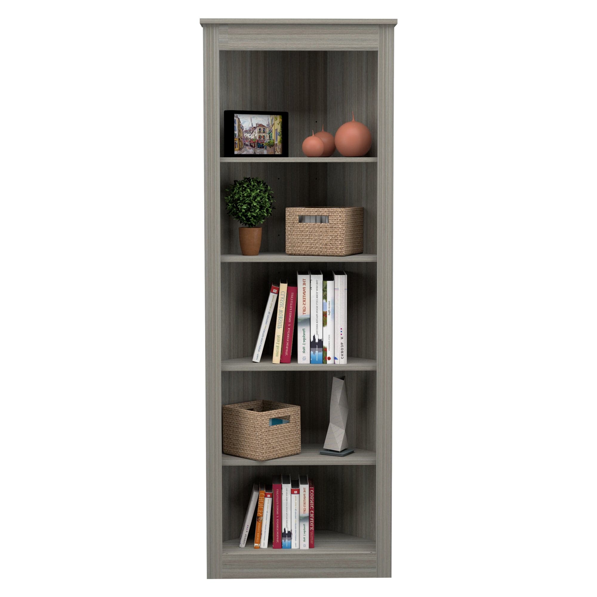 Inval America Corner Wall Unit BE-12804 - My Home Office Store
