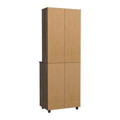 Inval America Inval Storage Shelf, Smoked Oak BE-15104 - My Home Office Store