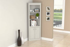 Inval America Corner Bookshelf BE-9204 - My Home Office Store