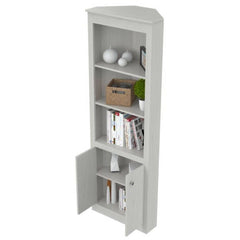 Inval America Corner Bookshelf BE-9204 - My Home Office Store