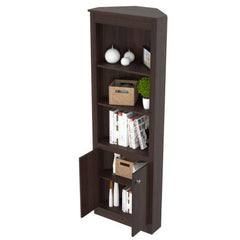 Inval America Corner Bookshelf BE-9304 - My Home Office Store