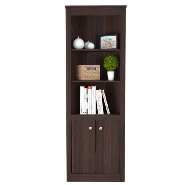 Inval America Corner Bookshelf BE-9304 - My Home Office Store