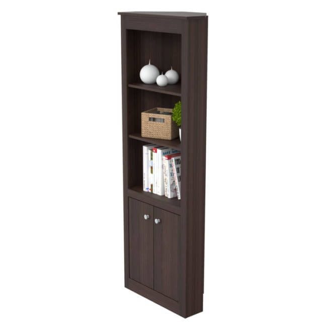 Inval America Corner Bookshelf BE-9304 - My Home Office Store