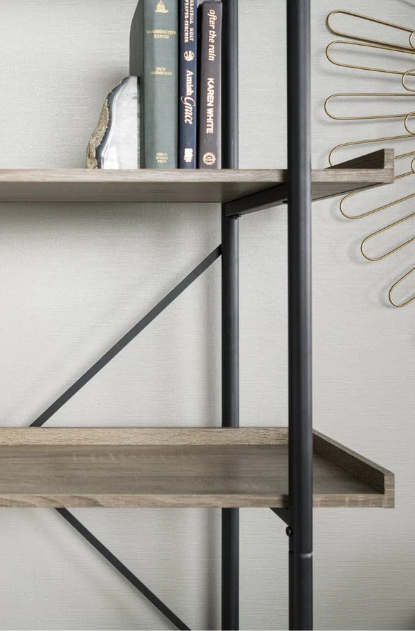 Walker Edison Urban Pipe Bookshelf