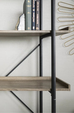 Walker Edison Urban Pipe Bookshelf