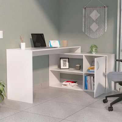 FM Furniture Dallas L-Shaped Home Office Desk - My Home Office Store