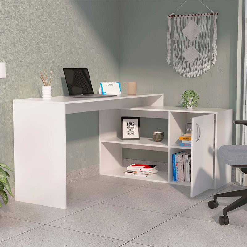 FM Furniture Dallas L-Shaped Home Office Desk - My Home Office Store