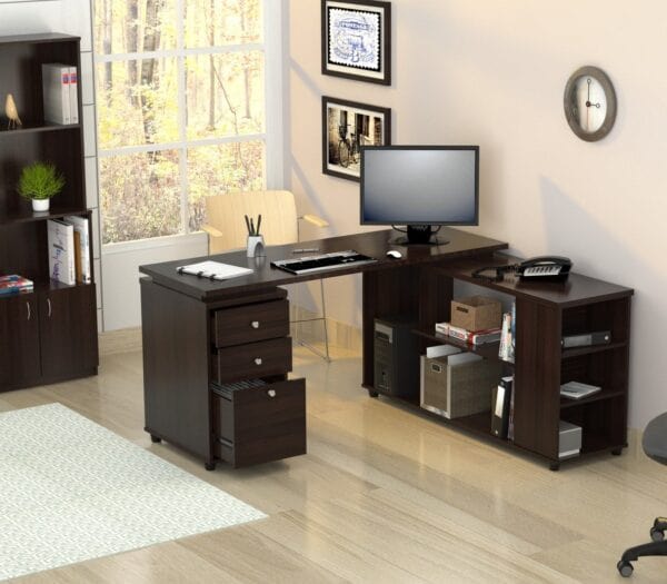 Inval America Computer Workstation ET-3215 - My Home Office Store
