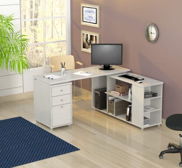 Inval America Computer Workstation ET-3315 - My Home Office Store