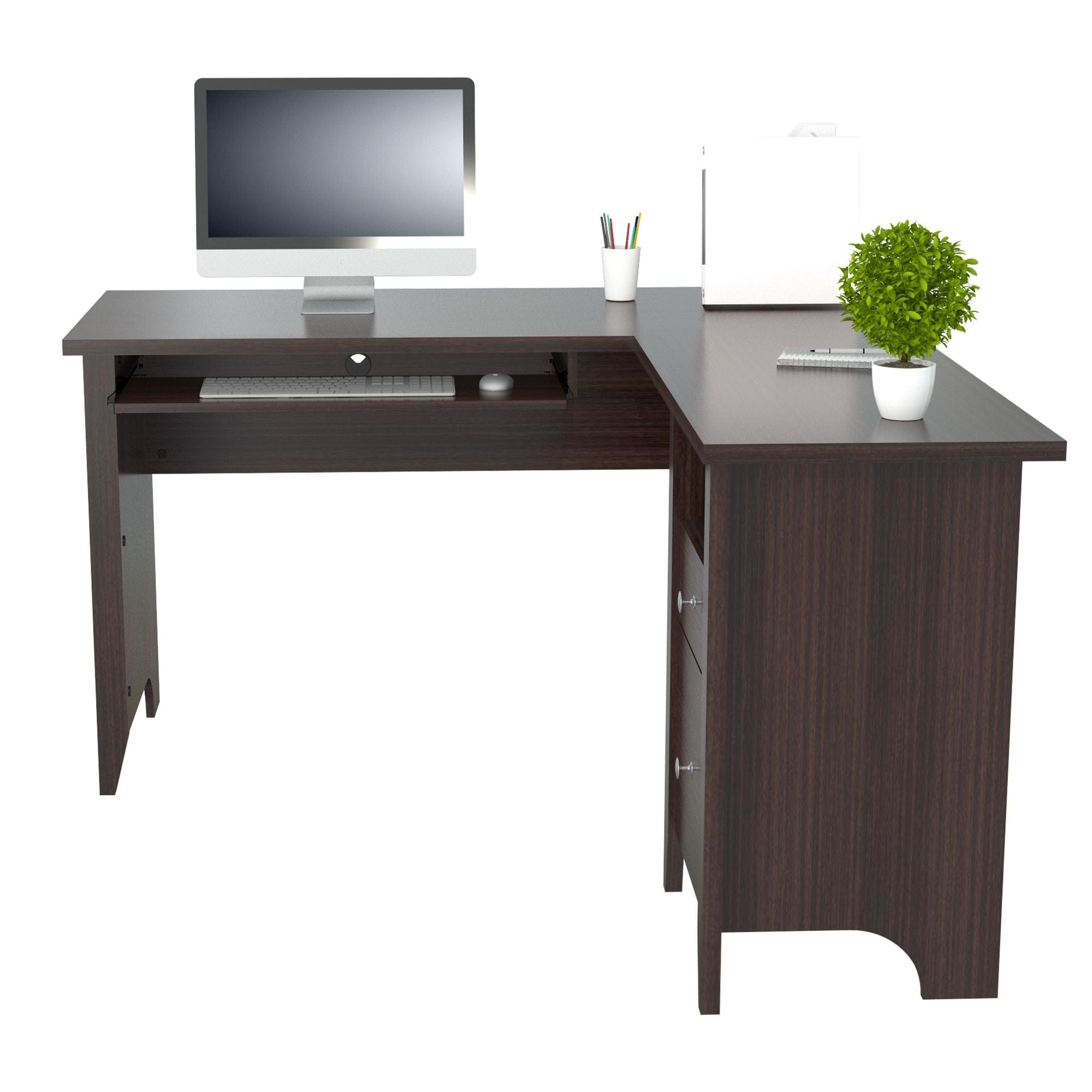 Inval America Computer Writing Desk ET-3815 - My Home Office Store