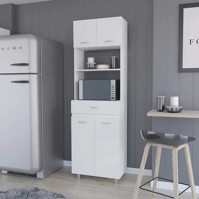 FM Furniture Auburn Microwave Pantry Cabinet - My Home Office Store