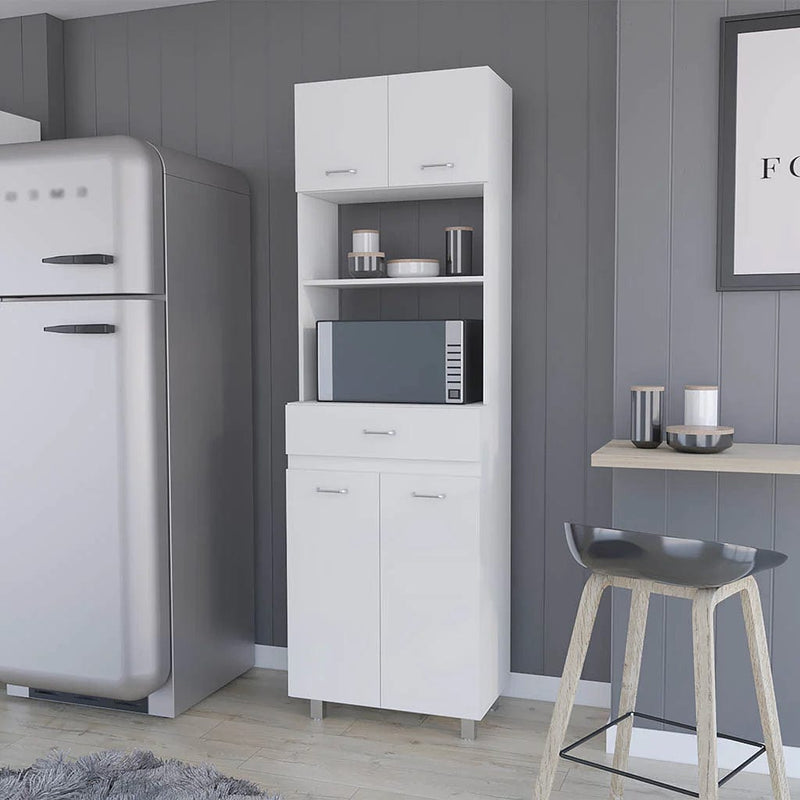 FM Furniture Auburn Microwave Pantry Cabinet - My Home Office Store