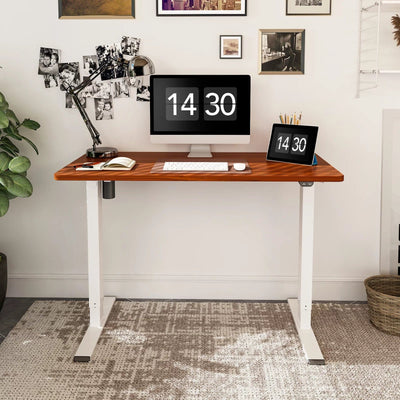 Flexispot Standard Standing Desk (E2) Chipboard Mahogany