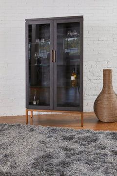 Unique  Lucius Display Cabinet 35x18x69" LUCI-4589