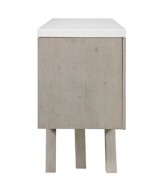 Unique Grey Mills Sideboard Concrete Top MILL-4502