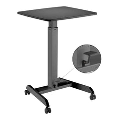 Kantek Mobile Height Adjustable Sit to Stand, Black - NEW STS300B - My Home Office Store