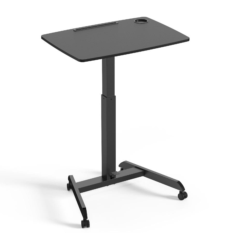 Kantek Mobile Height Adjustable Sit to Stand, X-Large Platform, Black - NEW STS330B - My Home Office Store