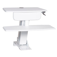 Kantek Desk Clamp Sit to Stand, STS800(W) - My Home Office Store