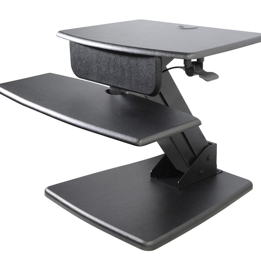 Kantek Desktop Sit to Stand Computer Workstation w/base, STS810(W) - My Home Office Store