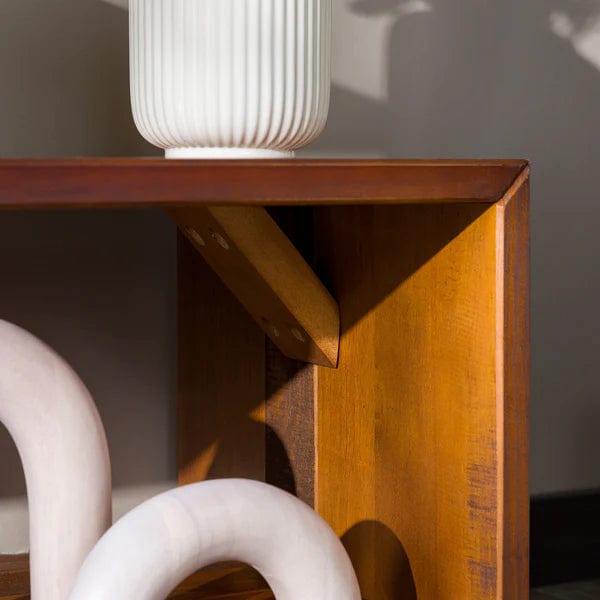 Walker Edison Rustic Solid Wood TV Console W60RSWAM