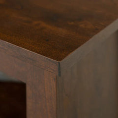 Walker Edison Essential 70" Rustic Wood TV Stand