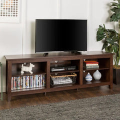 Walker Edison Essential 70" Rustic Wood TV Stand
