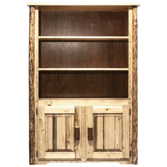 Glacier Country Collection Bookcase with Storage MWGCBC - My Home Office Store
