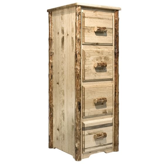 Glacier Country Collection 4 Drawer File Cabinet MWGCFC - My Home Office Store
