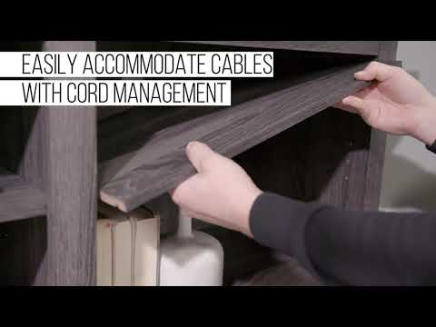 Walker Edison Essential 70" Rustic Wood TV Stand