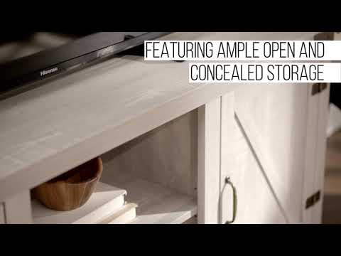 Walker Edison Barn Door Console