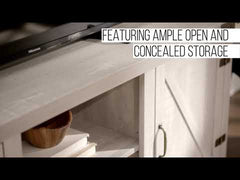 Walker Edison Barn Door Console