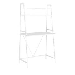 Homeroots 18" White Rectangular Ladder Desk 333397
