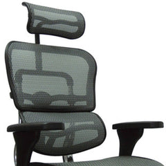 Homeroots Green Swivel Adjustable Executive Chair Mesh Back Plastic Frame 372397