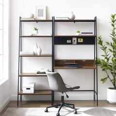 Walker Edison 2-Piece Arlo Home Office Desk Set