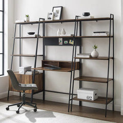 Walker Edison 3-Piece Arlo Home Office Desk Set