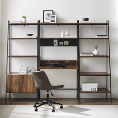 Walker Edison 3-Piece Arlo Home Office Desk Set