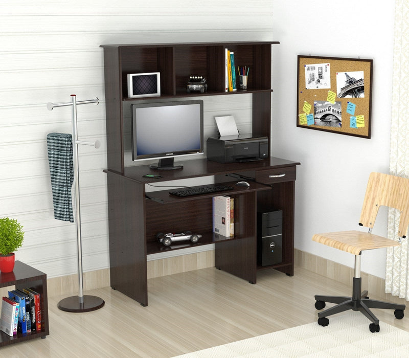 Inval America Computer WorkCentre w/Hutch CC-2501S - My Home Office Store