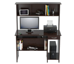 Inval America Computer WorkCentre w/Hutch CC-2501S - My Home Office Store