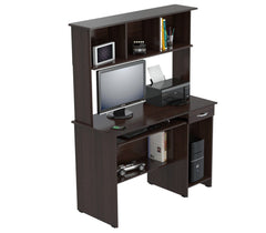 Inval America Computer WorkCentre w/Hutch CC-2501S - My Home Office Store