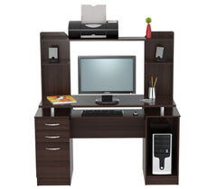 Inval America Computer WorkCentre w/Hutch CC-4301 - My Home Office Store