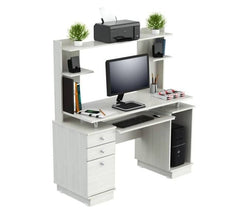 Inval America Computer WorkCentre w/Hutch CC-5901 - My Home Office Store