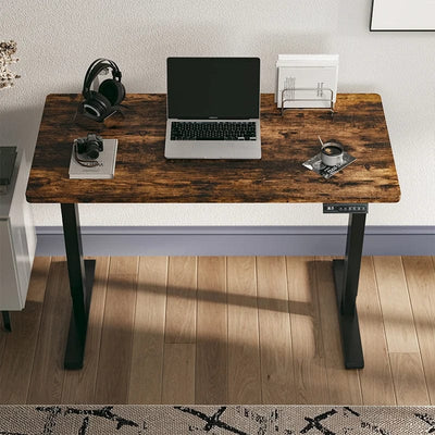 Flexispot Essential Standing Desk (E2 Pro) Chipboard Rustic Brown