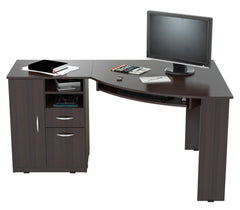 Inval America Corner Computer Desk ET-3115 - My Home Office Store