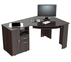 Inval America Corner Computer Desk ET-3115 - My Home Office Store