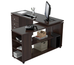 Inval America Computer Workstation ET-3215 - My Home Office Store